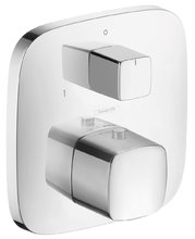 Смеситель Hansgrohe PuraVida 15771000 для ванны и душа, термостатический, хром