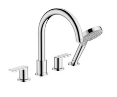 Смеситель Hansgrohe Vernis Shape 71459000 для ванны и душа, на борт ванны, хром