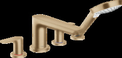 Смеситель Hansgrohe Talis E 71748140 для ванны, шлифованная бронза