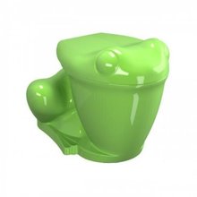 Приставной унитаз Vitra Arkitek 6047B032-0075, вертикальный слив в пол, зеленый