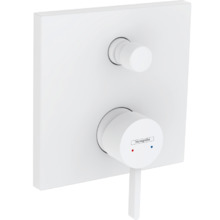 Смеситель Hansgrohe Finoris 76415700 для ванны и душа, белый матовый