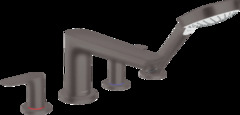 Смеситель Hansgrohe Talis E 71748340 для ванны, тёмный графит