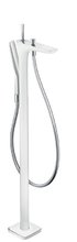 Смеситель Hansgrohe PuraVida 15473400 для ванны и душа, белый/хром
