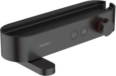 Смеситель Hansgrohe ShowerTablet Select, 24340670, для ванны и душа с изливом, термостатический, черный матовый