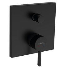 Смеситель Hansgrohe Finoris 76416670, для душа, цвет черный матовый