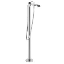 Смеситель Hansgrohe Vivenis 75445000, напольный, для ванны, с душевым гарнитуром, цвет хром