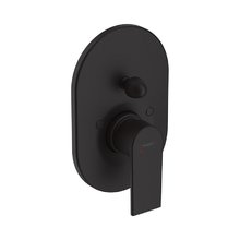 Смеситель Hansgrohe Vernis Shape, для ванны, цвет черный матовый, 71458670