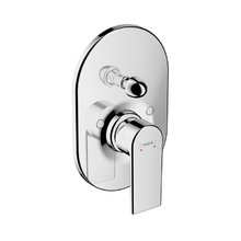 Смеситель Hansgrohe Vernis Shape, для ванны, цвет хром, 71458000