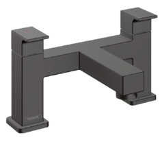 Смеситель Hansgrohe Vernis Shape, на борт ванны, цвет черный матовый, 71452670