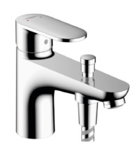 Смеситель Hansgrohe Vernis Blend, Monotrou, для ванны и душа, 2 уровня расхода воды, цвет хром, 71446000