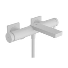 Смеситель для ванны и душа Hansgrohe Tecturis E 73420700, цвет белый матовый