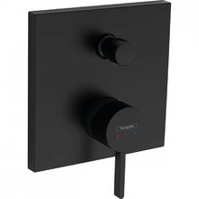 Смеситель Hansgrohe Finoris 76415670 для ванны и душа, однорычажный, скрытого монтажа, черный хром