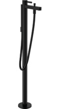 Смеситель для ванны и душа Hansgrohe Finoris 76445670, напольный, черный матовый