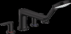Смеситель Hansgrohe Talis E 71748670 для ванны, черный матовый