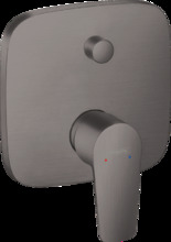 Смеситель Hansgrohe Talis E 71474340 для ванны, тёмный графит матовый