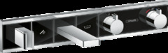 Смеситель Hansgrohe RainSelect 15359600 для ванны и душа, термостатический, черный