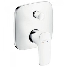 Смеситель Hansgrohe PuraVida 15447400 для ванны, белый/хром