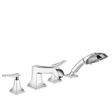 Смеситель Hansgrohe Metropol Classic 31441000 для ванны на 4 отверстия, хром