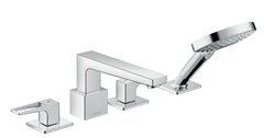 Смеситель Hansgrohe Metropol 74552000 для ванны, набор Secuflex