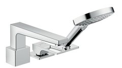 Смеситель Hansgrohe Metropol 74551000 для ванны, без набора Secuflex