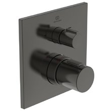Смеситель Ideal Standard Ceratherm A7522A5 C100 встраиваемый для ванны и душа, тёмный графит
