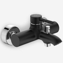 Смеситель Ideal Standard Ceraline BC199U4 для ванны и душа, черный матовый