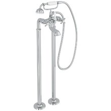 Напольный смеситель Jacob Delafon Cleo 1889, E24314-CP для ванны и душа, хром