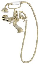 Смеситель Jacob Delafon Cleo 1889, E24313-BGG для ванны и душа, глянцевое золото