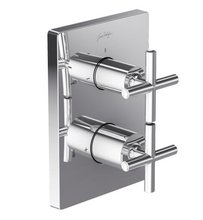 Смеситель термостатический Jacob Delafon Classic E75395-CP, для ванны и душа, внешняя часть