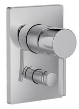 Смеситель Jacob Delafon Stillness E98723-CP для ванны и душа, встраиваемый, внешняя часть