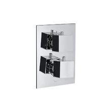 Смеситель Jaquar Kubix-F KUB-CHR-35671HF для ванны и душа, термостатический, хром