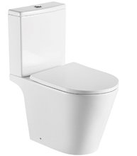 Унитаз-компакт Aquatek Бетта AQ1363B-00 с сиденьем Soft Close, белый