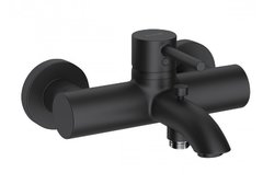 Смеситель Kludi Bozz 386913976 для ванны и душа, черный матовый