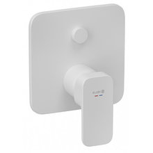 Смеситель Kludi Renon 427595375 для ванны и душа, цвет белый матовый