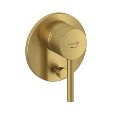 Смеситель Kludi Bozz, 38716N076, для ванны и душа, брашированное золото