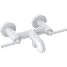 Смеситель Kludi Nova Fonte Puristic 205405315 для ванны и душа, цвет белый матовый