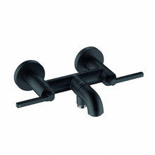 Смеситель Kludi Nova Fonte Puristic 205403915 для ванны и душа, цвет черный матовый