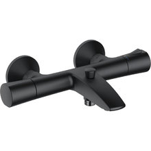 Смеситель Kludi Zenta 351013938 для ванны и душа, термостатический, цвет черный матовый