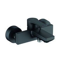 Смеситель Kludi Zenta SL 486703965, для ванны и душа, цвет черный матовый