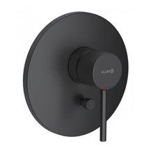 Смеситель Kludi Bozz 386503976 для ванны и душа, черный матовый