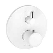 Смеситель Kludi Balance 528309175 для ванны и душа с термостатом, для 88011, цвет белый/хром