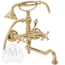 Смеситель Migliore Prestige 26894 для ванны и душа, золото