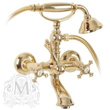 Смеситель Migliore Prestige 26893 для ванны и душа, золото