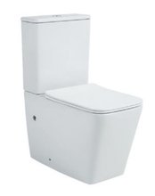 Напольный безободковый унитаз Aquatek Либра AQ1263N-00 New, крышка микролифт, белый