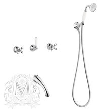 Смеситель Migliore Princeton Plus ML.PRP-8018.CR для ванны/душа - хром