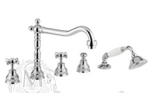 Смеситель Migliore Princeton 19367 для ванны/душа - состаренный хром