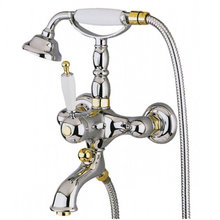 Смеситель Migliore Oxford 19153 для ванны/душа - хром/золото