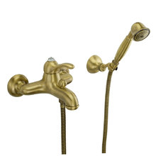 Смеситель Migliore Lem Swarovski 18874 для ванны/душа, бронза