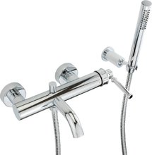 Смеситель Migliore Ermitage 30178 Mini для ванны, с душевым гарнитуром, хром