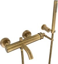 Смеситель Migliore Ermitage 30186 Mini для ванны, с душевым гарнитуром, бронза